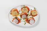  Prawn w. Salsa Sauce 