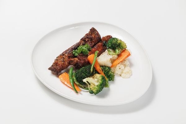  US Pork Rib w. BBQ Sauce 