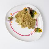  Grilled NZ Lamb Rib w. Mustard 
