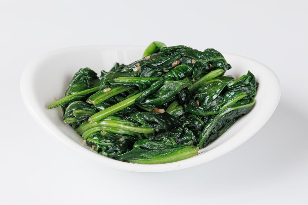  Stir - Fried Spinach 