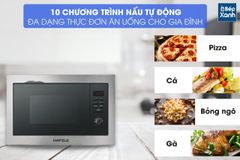 Lò Vi Sóng Âm Tủ Hafele HM-B38A 535.34.000 ảnh 4