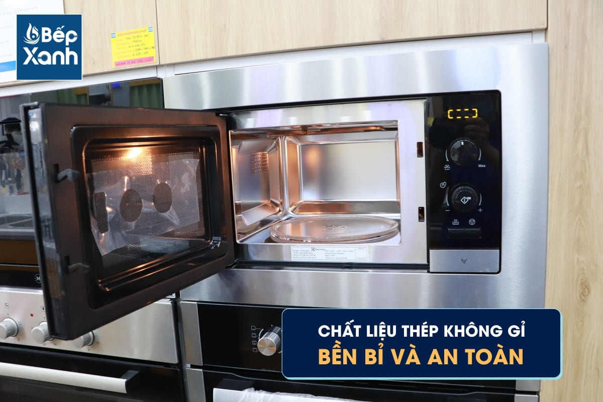 Lò Vi Sóng Âm Tủ Electrolux EMS2085X / Thiết Kế Đẹp / Dung Tích 20Lít – ảnh 5