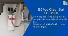 Máy lọc nước dưới chậu rửa Mitsubishi CleanSui EU202 ảnh 6