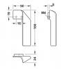 Tay Nắm Tủ Mạ Thiếc Hafele 101.69.507 – ảnh 3
