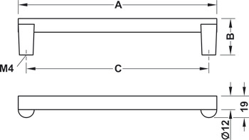 Tay Nắm Tủ Mạ Crom Bóng Hafele 106.69.022 - Tay nắm tủ mạ Crom bóng Häfele 106.69.022 dùng cho tủ nào? Tay Nắm Tủ Mạ Crom Bóng Hafele 106.69.022 - Tay nắm tủ mạ Crom bóng Häfele 106.69.022 dùng cho tủ nào?