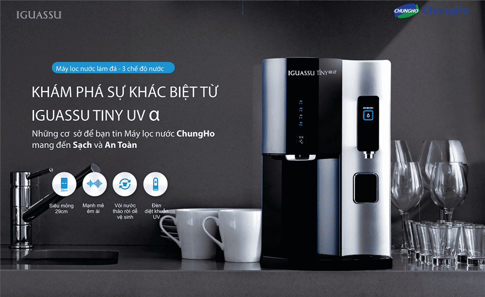 Máy Lọc Nước Chungho Iguassu Tiny 900 ICE – ảnh 5