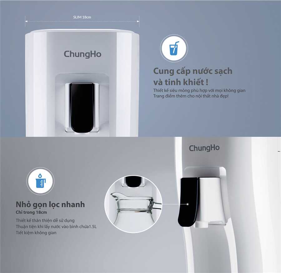 Máy Lọc Nước Chungho Iguassu Ambient S – ảnh 5