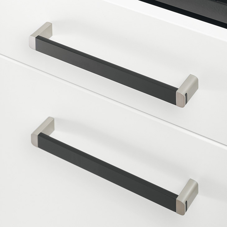 Tay nắm tủ Hafele Đen, mạ Niken mờ 106.69.627 – ảnh 3