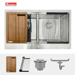 Chậu Rửa Chén 2 Hộc Apron sink Konox KN8750DA ảnh 3