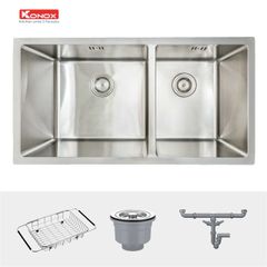 Chậu Rửa Chén 2 Hộc Undermount sink Konox KN8144DU ảnh 2