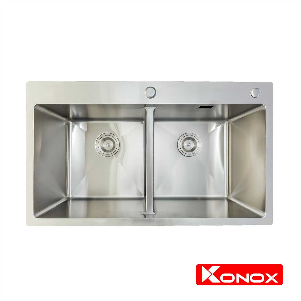 Chậu Rửa Chén 2 Hộc Overmount sink Konox KN8248DOB – ảnh 2