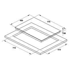 Bếp điện từ kết hợp 2 vùng nấu Hafele HC-M772D 536.61.695 ảnh 3