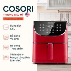 Nồi Chiên Không Dầu COSORI CP158-AF (Red) ảnh 2