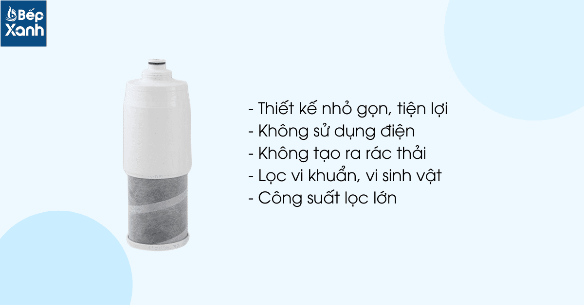 Bộ Lõi Lọc Nước Cleansui UMC2050 (Dùng thay lõi cho Cleansui MP02-4) – ảnh 5