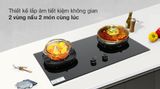 Bếp Gas Âm Electrolux EHG8251BC / Kính cường lực, 2 vùng nấu