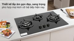 Bếp Gas Âm Electrolux EHG8321BC / Thiết kế rộng rãi, 3 vùng nấu ảnh 4