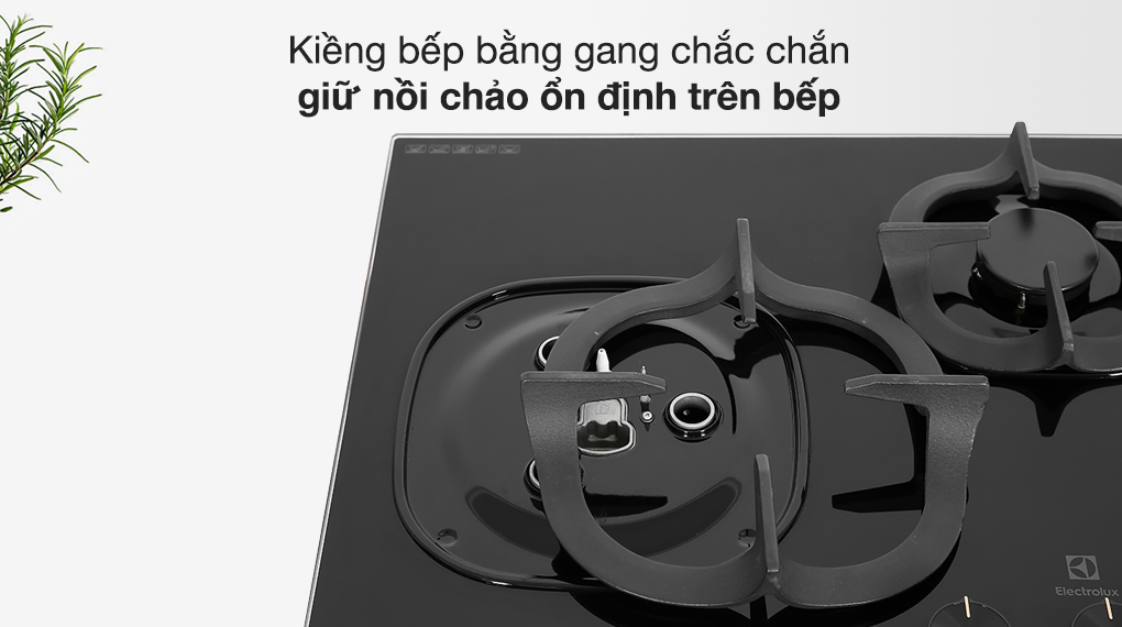 Bếp Gas Âm Electrolux EHG8321BC / Thiết kế rộng rãi, 3 vùng nấu – ảnh 7