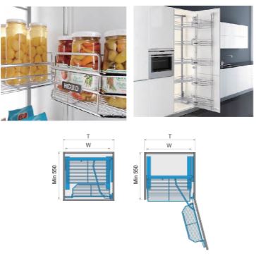 Kệ 12 Rổ Inox 304 - Higold 202208 – ảnh 3