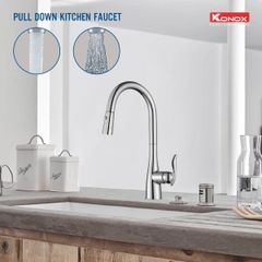 Vòi Rửa Chén Dây Rút Cao Cấp Konox KN1902 ảnh 3