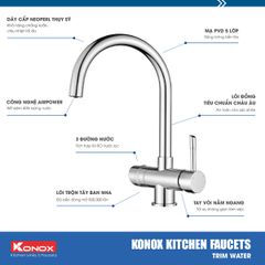 Vòi Rửa Chén Kết Hợp Lọc Nước Konox RO Trim-Water ảnh 3