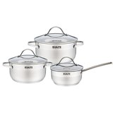 Bộ nồi inox 3 đáy E-Series Ecalite RW-3006SS