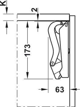 Tay Nâng Free Space Hafele 372.27.703 - Chọn tay nâng Free Space Häfele 372.27.703 theo kích thước và trọng lượng cánh Tay Nâng Free Space Hafele 372.27.703 - Chọn tay nâng Free Space Häfele 372.27.703 theo kích thước và trọng lượng cánh