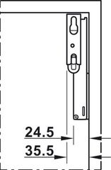 Tay Nâng Free Space Hafele 372.27.703 ảnh 2