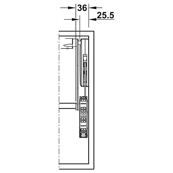 Bộ hộp lực tay nâng Free-Up Hafele 372.33.610 - Bộ hộp lực tay nâng Free-Up Häfele 372.33.610 phù hợp với tủ nào? Bộ hộp lực tay nâng Free-Up Hafele 372.33.610 - Bộ hộp lực tay nâng Free-Up Häfele 372.33.610 phù hợp với tủ nào?