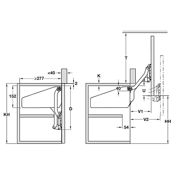 Bộ hộp lực Free-Up R2us Hafele 372.33.631 – ảnh 2