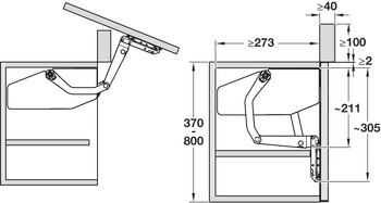 Phụ Kiện Tay Nâng Cho Cánh Tủ Hafele 372.34.622 - Tổng quan về phụ kiện tay nâng Cho cánh tủ Hafele 372.34.622 Phụ Kiện Tay Nâng Cho Cánh Tủ Hafele 372.34.622 - Tổng quan về phụ kiện tay nâng Cho cánh tủ Hafele 372.34.622