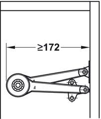 Tay Nâng Duo Forte Hafele 373.66.632 ảnh 7