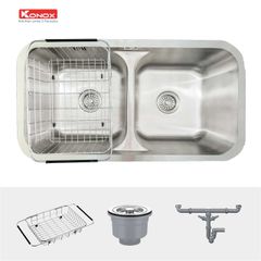 Chậu Rửa Chén 2 Hộc Undermount sink Konox KN8246DUA ảnh 4