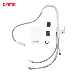Vòi Rửa Chén Dây Rút Cao Cấp Konox KN1902 ảnh 4