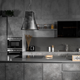Máy hút mùi đảo Malloca ADEL P3810 / Ngang 50cm, màu sơn hiệu ứng Pewter