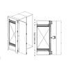 Bộ Phụ Kiện Cửa Trượt Xếp Hafele 408.45.010 – ảnh 3