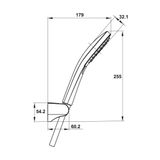 Bộ Sen Tay AirSense 120R Hafele 485.60.052