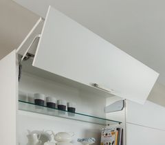 Tay Nâng Free Fold Short Nắp Xám Hafele 493.05.732 ảnh 2