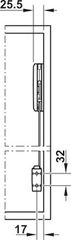 Tay Nâng 2 Cánh Free Fold Short Hafele 493.05.899 ảnh 2