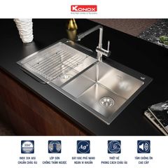 Chậu Rửa Chén 2 Hộc Overmount sink Konox KN8248DOB ảnh 5