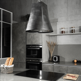 Máy hút mùi đảo Malloca ADEL P3810 / Ngang 50cm, màu sơn hiệu ứng Pewter