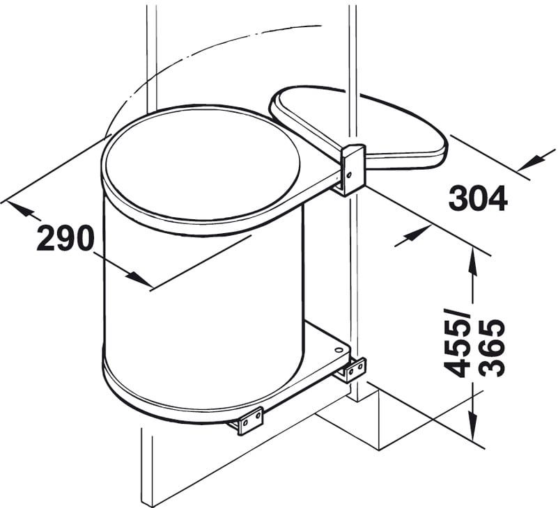 Thùng Rác Treo Sau Cửa Bản Lề Hafele 502.12.729 - Lưu ý khi thi công phụ kiện lưu trữ Thùng Rác Treo Sau Cửa Bản Lề Hafele 502.12.729 - Lưu ý khi thi công phụ kiện lưu trữ