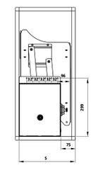 Rổ Chén Đĩa Di Động 800mm Cucina Hafele 504.76.137 ảnh 2