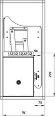Rổ Chén Di Động Lento Hafele 504.76.407 ảnh 2