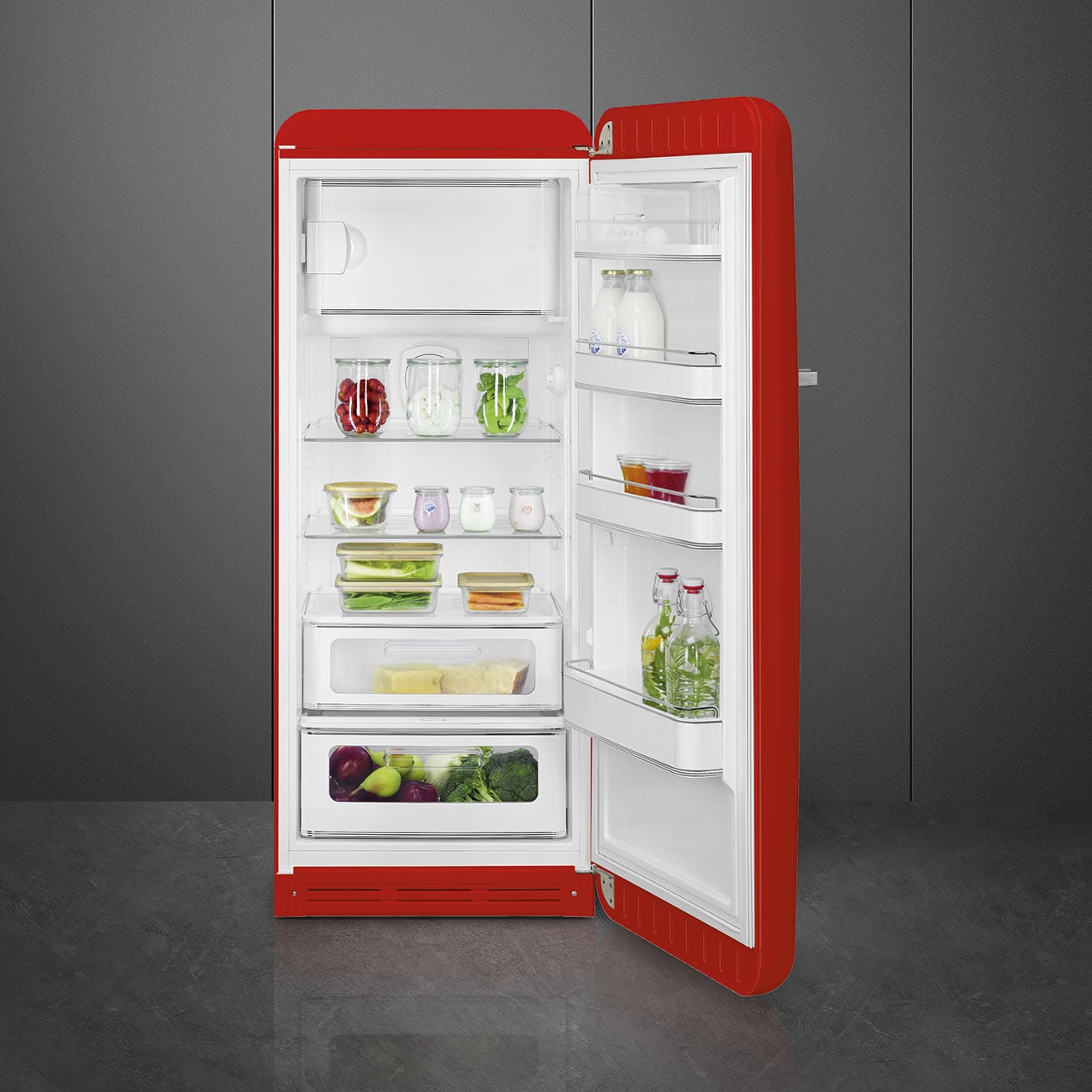 TỦ LẠNH SMEG FAB28RRD5 Hafele 535.14.619 - Sắp xếp và tận dụng tủ đúng cách