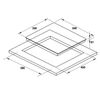  Bếp điện Hafele 3 vùng nấu HC-R603A 536.01.631 - Nhập khẩu châu Âu 