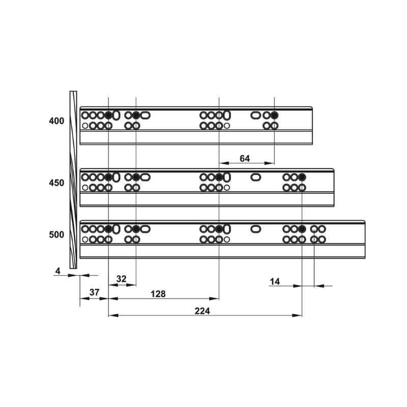 Ray Hộp Alto-S Nhấn Mở Hafele 552.35.745 – ảnh 2