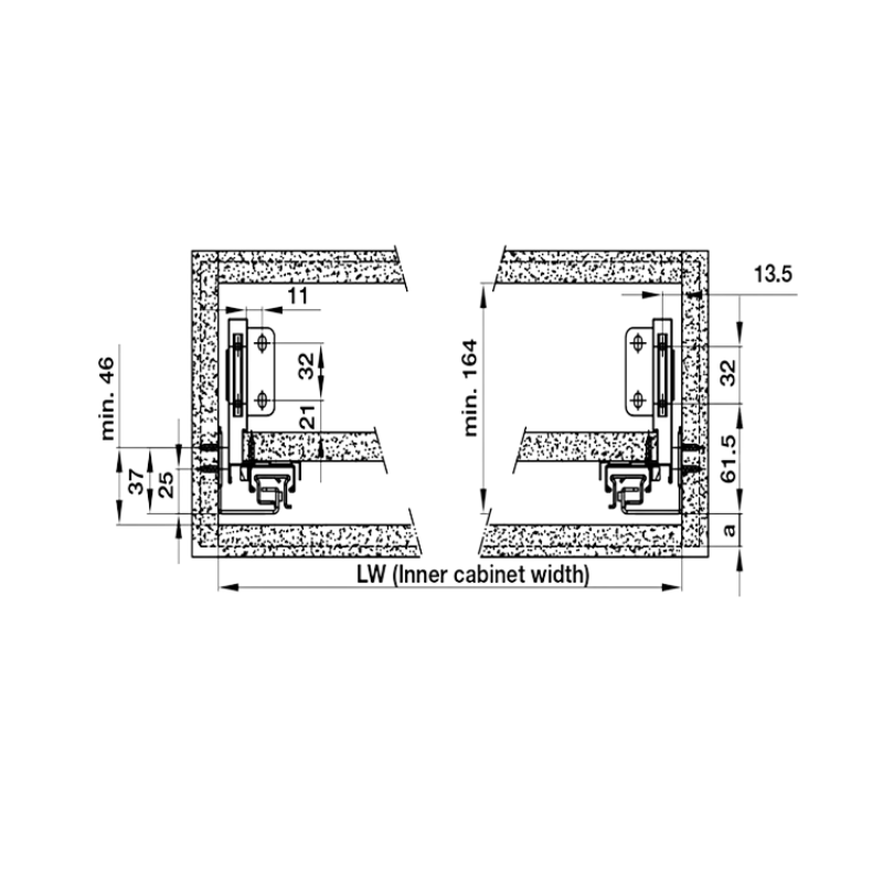 Ray Hộp Alto-S Nhấn Mở H120mm Hafele 552.36.745 - Cấu tạo của ray hộp Alto-S nhấn mở H120mm Hafele 552.36.745 Ray Hộp Alto-S Nhấn Mở H120mm Hafele 552.36.745 - Cấu tạo của ray hộp Alto-S nhấn mở H120mm Hafele 552.36.745