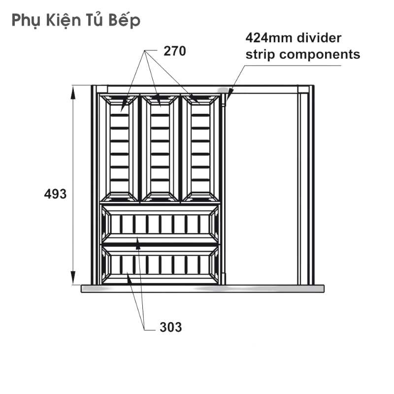 Khay Chia Ngăn Kéo 500mm Bằng Inox Hafele 552.52.390 - Vì sao phụ kiện lưu trữ quan trọng với tủ? Khay Chia Ngăn Kéo 500mm Bằng Inox Hafele 552.52.390 - Vì sao phụ kiện lưu trữ quan trọng với tủ?