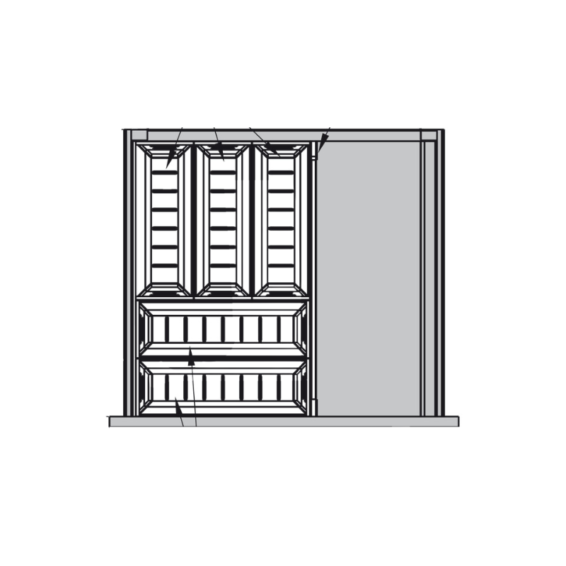 Khay Chia Ngăn Kéo 500mm Bằng Inox Hafele 552.52.390 - Ứng dụng của khay chia ngăn kéo 500mm bằng inox Hafele 552.52.390 Khay Chia Ngăn Kéo 500mm Bằng Inox Hafele 552.52.390 - Ứng dụng của khay chia ngăn kéo 500mm bằng inox Hafele 552.52.390