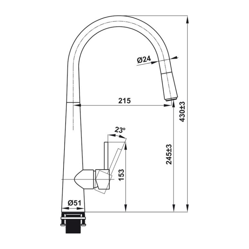 Vòi rửa chén Hafele HT21-CH1P245 / Dây Rút , Mã số 577.55.220 - Kinh nghiệm chọn vòi rửa chén Häfele Vòi rửa chén Hafele HT21-CH1P245 / Dây Rút , Mã số 577.55.220 - Kinh nghiệm chọn vòi rửa chén Häfele